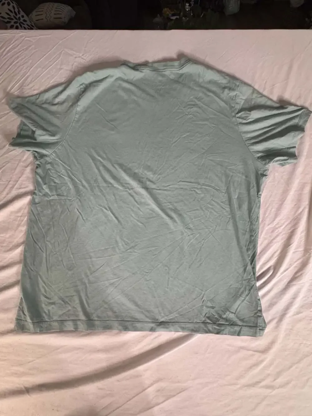 Nike The Nike Tee Men's Crew Neck Logo T-Shirt, Teal, Size XXL